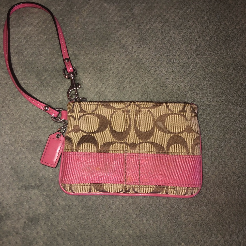 Coach wristlet